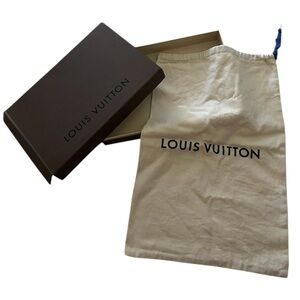 Louis Vuitton Gift Box & Dust Bag